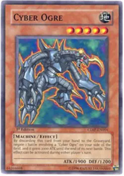 Cyber Ogre - CDIP-EN004 - Common - Unlimited Edition - Lightly Played - Cyberdar - Image 1