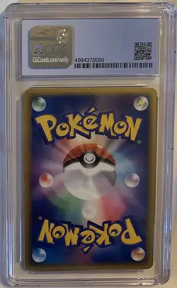 CGC 8 Japanese Dragonite Ex 038/054 Holographic Pokemon Card - Image 3