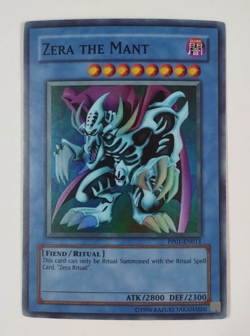 Zera The Mant PP01-EN011 Super Rare Yugioh Card LP - Image 1