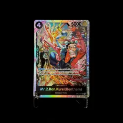 Mr.2.Bon.Kurei(Bentham) OP14-091 SR - One Piece Card Game - Image 1