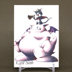Cait Sith Final Fantasy VII Art Museum Card TCG Japanese Game Square Enix 1 - Image 1