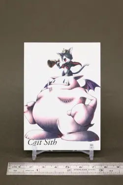Cait Sith Final Fantasy VII Art Museum Card TCG Japanese Game Square Enix 1 - Image 2