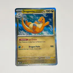DRAGONITE 2023 Pokemon 151 HOLO Rare POKEMON 149/165 MEW EN English - Image 1