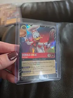Donald Duck - Pie Slinger 2 Disney Lorcana Promo Cards Holo - Image 1