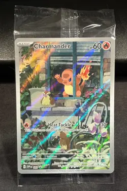 Pokemon TCG Charmander Obsidian Flames ETB Black Star Promo Card #44 Sealed 🔥🔥 - Image 1