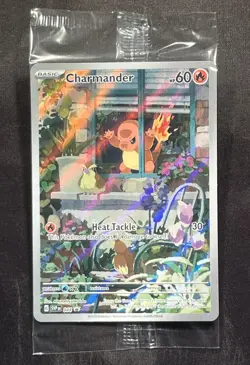 Pokemon TCG Charmander Obsidian Flames ETB Black Star Promo Card #44 Sealed 🔥🔥 - Image 3