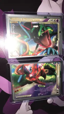 Rayquaza & Deoxys Legend Cards World Championship Edition - Image 1
