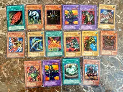 Vintage Yugioh Lot 1996 1st Eds Foils Rares Japanese 550+ Cards - Image 5