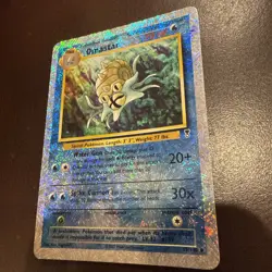 Pokemon TCG Omastar 58/110 Legendary Collection 2002 Reverse Holo MP - Image 3