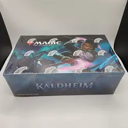 Magic the Gathering (MTG) Kaldheim Draft Booster Box - New/Factory Sealed - Image 1