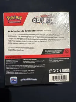 POKEMON Scarlet & Violet Stellar Crown Booster Bundle, Sealed Box is Worn - Image 2