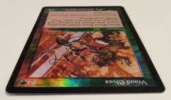MTG Wood Elves 7th Edition Foil 2001 LP - Image 4