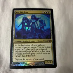 Sen Triplets Foil The List MTG NM 1x - Image 1