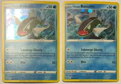 2 Pokemon TCG Black Star Promo - Hisuian Basculin - Holo - SWSH273 - NM - Image 1