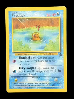 Pokemon TCG Psyduck 20 Black Star Promo NM/Mint WOTC Vintage - Image 1