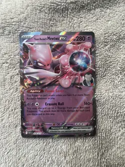 English Pokemon Ascended Heroes: Team Rocket’s Mewtwo #79 - Image 1