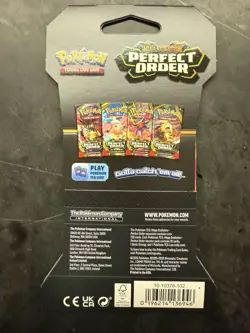 Pokemon Perfect Order Sleeved Booster Pack! - Image 2