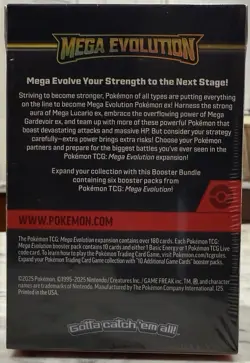 Pokemon TCG: Mega Evolution Factory Sealed Booster Bundle Box - Image 3