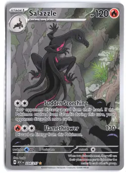 Salazzle 224/217 Illustration Rare ME: Ascended Heroes Pokemon - Image 1