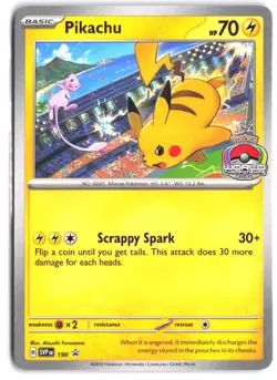 Pikachu 190 Promo Scarlet & Violet Promo Pokemon - Image 1