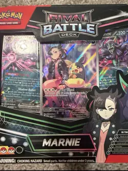 Lot Of 3 Pokemon TCG Rival Battle Deck Marnie Promo Box - Sealed - Image 3