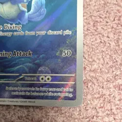 Pokemon Wartortle Full Art Holo Illustration Rare 100 HP SV151 171/165 2023 - Image 3
