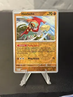 Hawlucha Reverse Holo Pokemon SV01: Scarlet & Violet Base Set 118/198 NM - Image 1