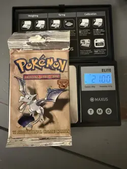 Pokemon Fossil Booster Packs Long Crimp Art Set All HEAVYU! - Image 4