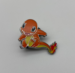 Pokemon Charmander TCG Enamel Official Pin - Image 1