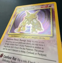 1999 Alakazam Holo - Pokemon Base Set 1/102 NM-LP - Image 4