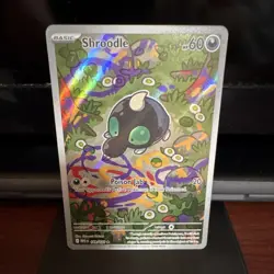 Pokemon Shroodle Me01: Mega Evolution Illustration Rare Holo 149/132 HP60 - Image 1