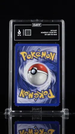 Pikachu 1999 WOTC POKEMON #58/102 Base Set Red Cheeks TAG 6 - Image 2