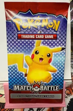 1X 2022 Pokemon Match Battle McDonalds Promo Sealed Booster Pack - Image 1