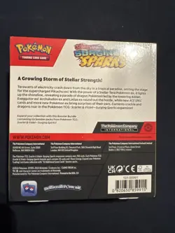 Pokemon Surging Sparks SV08 Booster Bundle TCG 6 packs New Sealed - Image 2