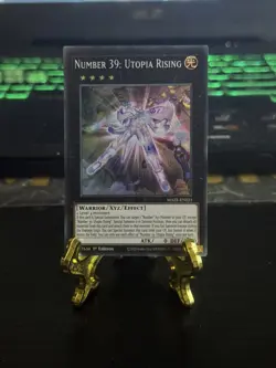 Number 39: Utopia Rising - MAZE-EN021 - Super Rare - 1st Edition - YuGiOh - Image 1