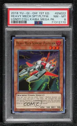 Heavy Mech Support Platform Ultra Rare 1st Ed. YuGiOh Legendary Collection Kaiba - Image 1