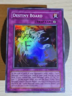 Destiny Board RP02-EN045 Super Rare Reprint NM YUGIOH - Image 1