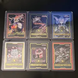 Yugioh Justice Hunters Field Center Card Complete Set - Lukias, Rahu, Lupis +3 - Image 1