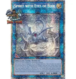 Yugioh! 1x Spirit with Eyes of Blue MP25-EN049 Starlight Rare 1st Ed NM - Image 1