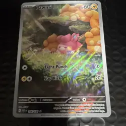 Pokemon Pawmi SV: Paldean Fates Illustration Rare Holo 226/091 HP60 - Image 1