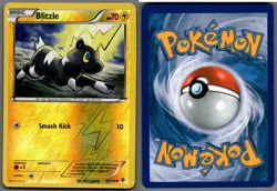 2012 Pokemon, B&W Boundaries Crossed, #56/149 Blitzle, Reverse Holo Common - Image 1