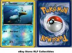 2012 Pokemon, B&W Boundaries Crossed, #42/149 Ducklett, Reverse Holo Common - Image 1
