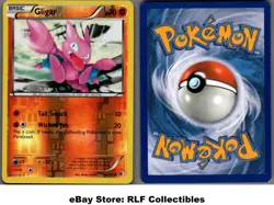 2012 Pokemon, B&W Boundaries Crossed, #80/149 Gligar, Reverse Holo Common - Image 1