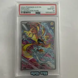 Pokemon Zeraora 151/142 Stellar Crown Illustration Rare PSA 10 Gem Mint - Image 1