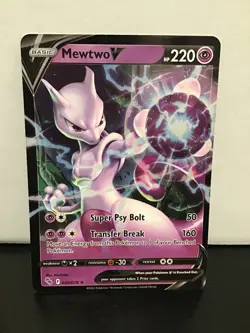 Mewtwo V 30/78 Pokemon Go Holo Ultra Rare - Image 1