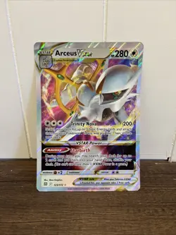 🔥 RARE POKEMON JUMBO ARCEUS Vstar 123/172 MINT ! - Image 1