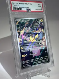 2023 POKEMON MEW EN-151 ILLUSTRATION RARE #173 PIKACHU - Image 2