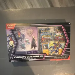 Pokemon TCG Cynthia's Garchomp ex Premium Collection Box Promo Booster Set - Image 1