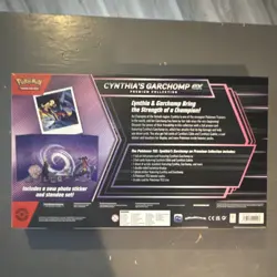 Pokemon TCG Cynthia's Garchomp ex Premium Collection Box Promo Booster Set - Image 2