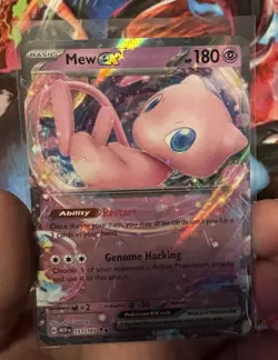 Pokemon Mew ex 151/165 Double Rare Holo 151 Mint - Image 5